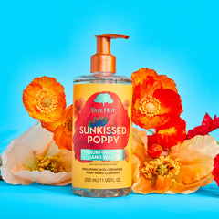 Tree Hut Sunkissed Poppy Serum Infused Hand Wash | Nourish & Hydrate Hands with Strengthening Skin Care | Long Lasting Scent | Cleanse & Lock in Moisture | 11 fl oz.