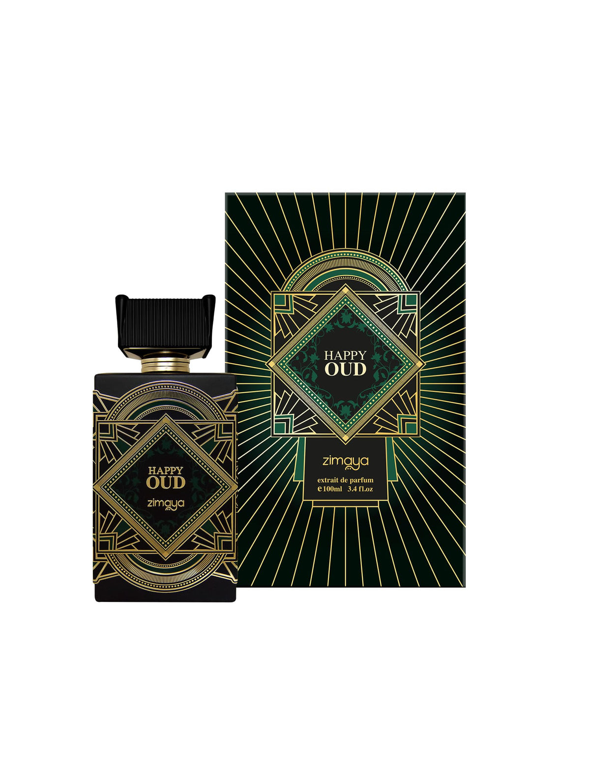 Zimaya Happy Oud - Extrait de Parfum for Unisex (100ml)