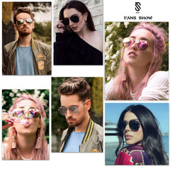 SOJOS Classic Aviator Polarized Sunglasses Mirrored UV400 Lens SJ1054