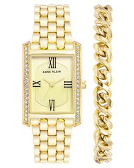 Anne Klein Women Analog Mixed Metal Gold Tone Watch