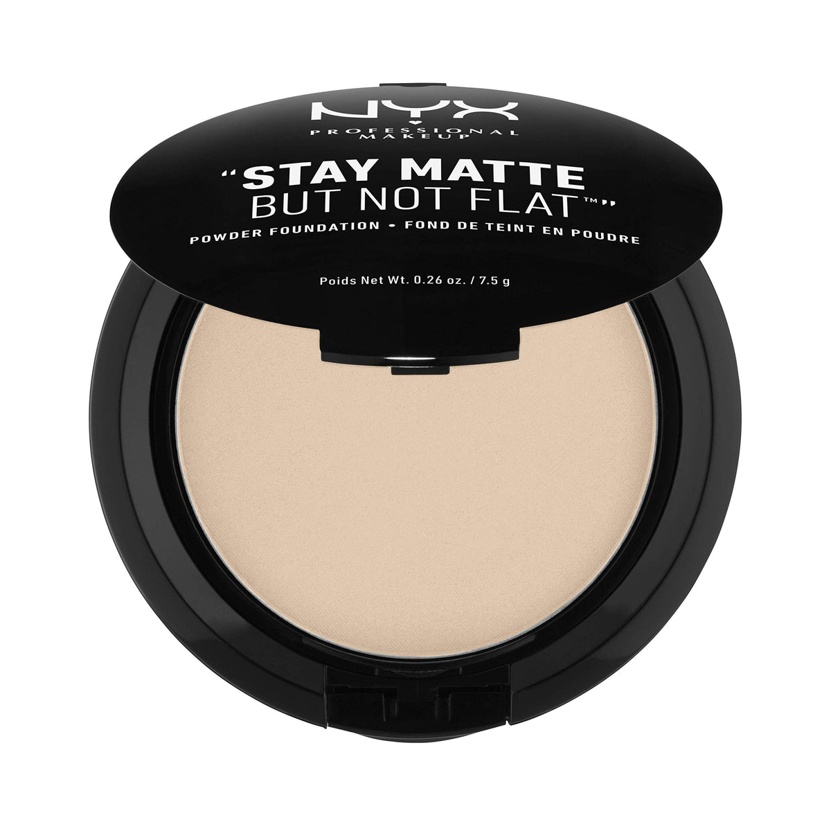 NYX Professional Makeup Stay Matte But Not Flat Powder Foundation, Nude