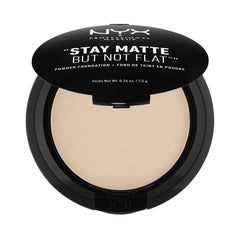 NYX Professional Makeup Stay Matte But Not Flat Powder Foundation, Nude