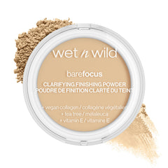 Wet n Wild Bare Focus Pressed Setting Powder | Matte | Light-Medium Pressed Setting Powder