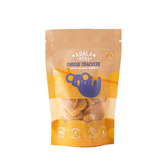 Koala Picks Cheese Crackers – Crunchy Baked Snack – No Refined Sugar, No Preservatives – Made with Real Cheese & Butter – Healthy Crackers for Kids & Adults - 40g Pack