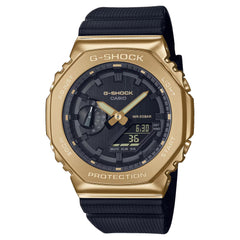 G-Shock GM2100 Black Gold (GM2100G-1A9), Black/Gold, One Size, sport