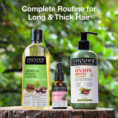 Soulflower Organic Castor Oil, Organic, Cold Pressed, Hexane Free, Thicker Hair, Eye Brows & Lashes, 100% Pure, Natural, Certified Organic, 6.77 Fl Oz