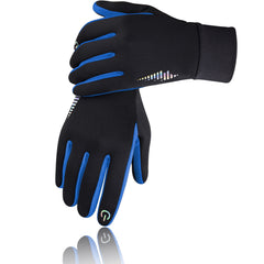 SIMARI Winter Gloves Men Women Touch Screen Glove Cold Weather Warm Gloves Freezer Work Gloves Suit for Running Driving Cycling Working Hiking 102 -Cornflower Blue