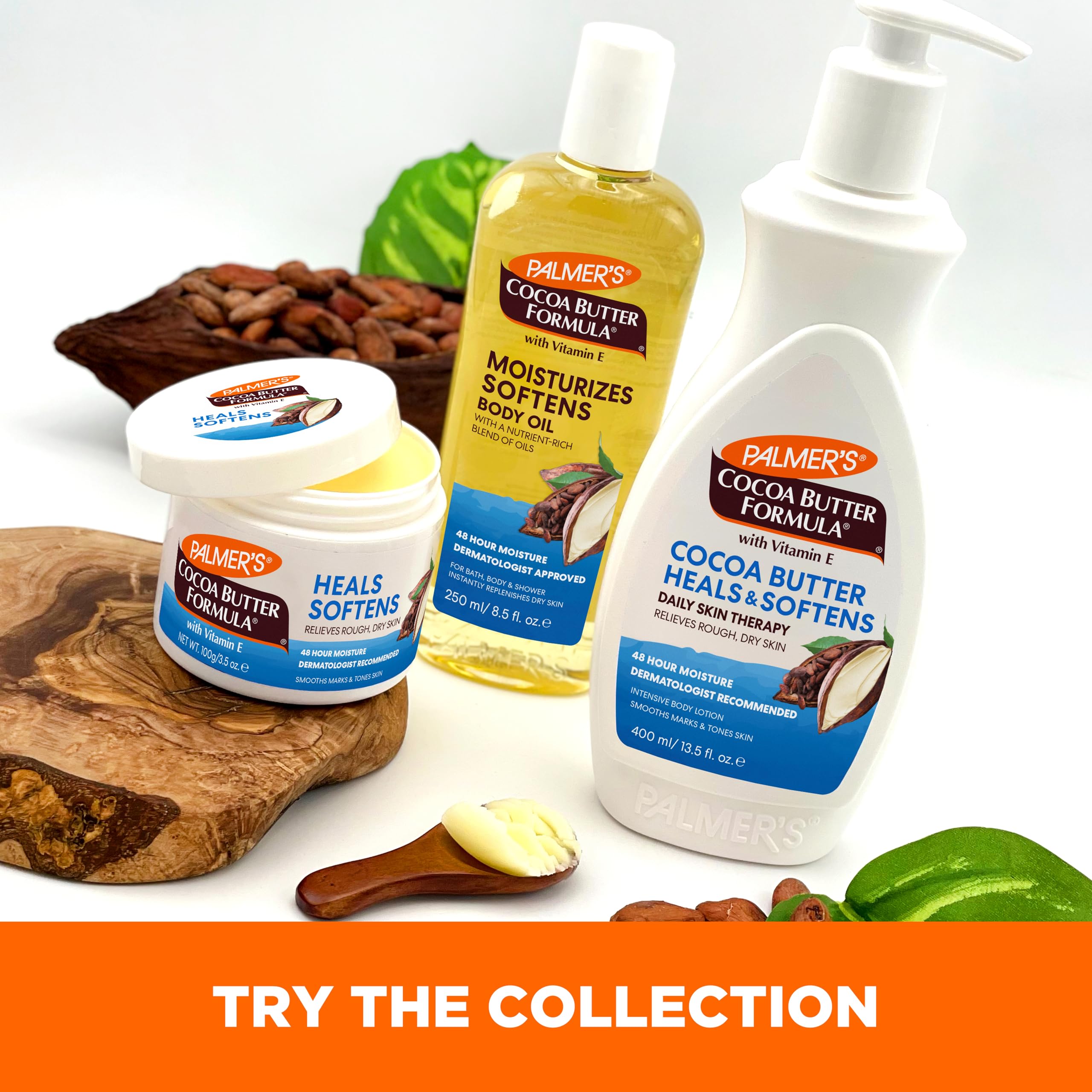Palmer's Cocoa Butter Formula Body Lotion Pump for daily skin therapy - 400ml