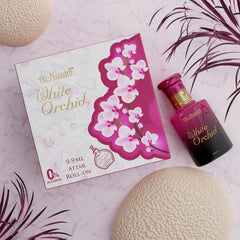 Alcohol Free Attar Roll On - 9.9ml | Exquisite & Long Lasting Fragrance (Pack of 1-9.9ml, White Orchid)