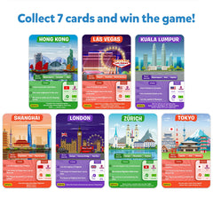Skillmatics Guess in 10 Cities Around the World, Educational Travel Toys for Boys, Girls, and Kids Who Love Card Games, Board Games, Geography and History, Gifts for Ages 8, 9, 10 and Up