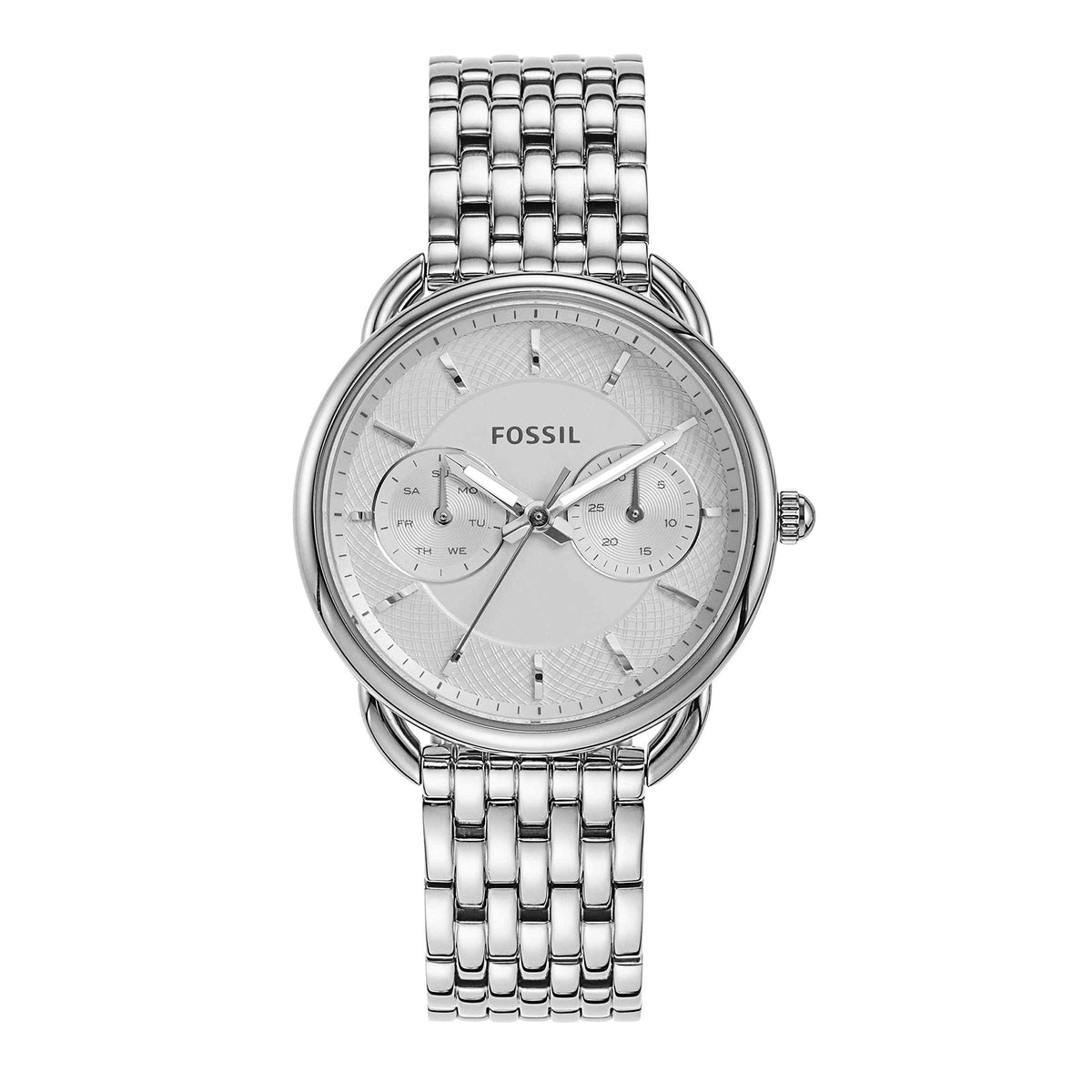 Fossil Women's Tailor Stainless Steel Multifunction Quartz Watch White