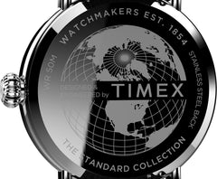 Timex Men's Standard 40mm Watch - Black/Black/Silver-Tone