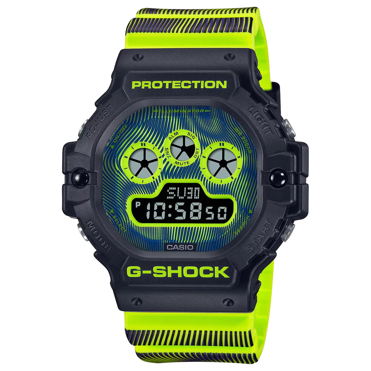 G-Shock Casio Watch DW-5900TD-9 Men's Size, Overseas Model, multicolor, multicolor