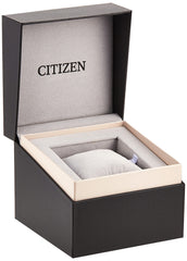 Citizen Mens Solar Powered Watch, Analog Display And Leather Strap - BM6835-23E