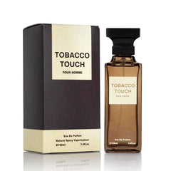 URBAN COLLECTION Tobacco Touch for Men & Women - Aromatic Spices & Sweet Oriental Fragrance - Top Notes of Tobacco Leaf, Tonka Bean & Vanilla - Base Scents of Dry Fruit & Wood - Elegant 100ml Bottle, Unisex Parfume