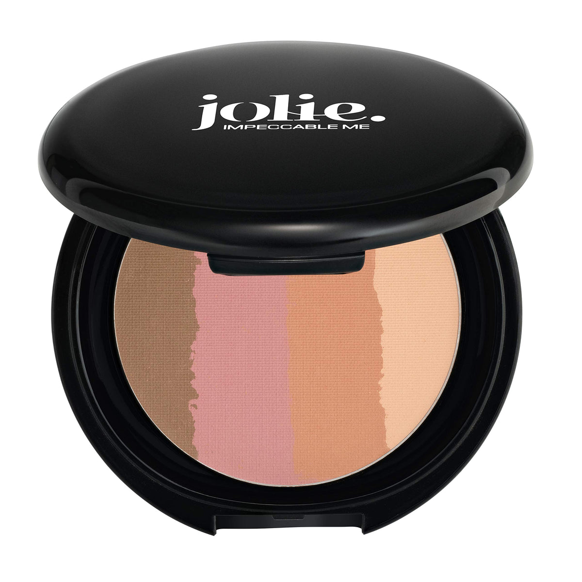 (Natural Lines) - Jolie Colour Lines Pressed Bronzing Powder 14g (Natural Lines)