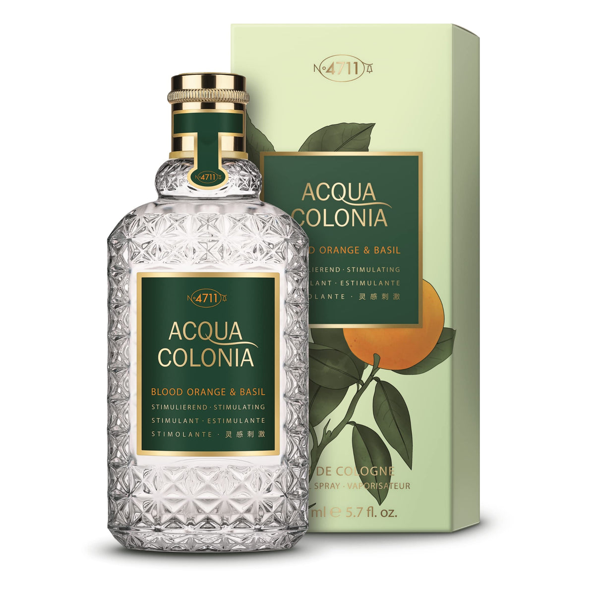 4711 Acqua Colonia Blood Orange & Basil - Eau de Cologne Spray (170ml)