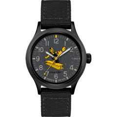 Timex Tribute Men's NFL Scout 40mm Quartz Fabric Strap - Pittsburgh Steelers