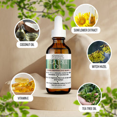 Advanced Clinicals Tea Tree Oil For Redness And Bumps - 51 g (Pack of 1)