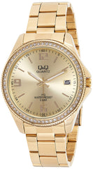 Citizen Q&Q Womens Quartz Watch, Analog Display And Stainless Steel Strap Ca06J801Y