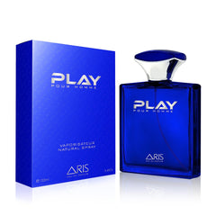 Play by Aris: Eau de Parfum Spray | EDP Intense Men's Perfumes | Cologne for Men | Perfume for Men | Mint and Wood Fragrance | Long-lasting Perfume for Men | Ideal Gift | 100ml