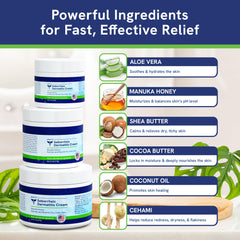 pHat 5.5 Seborrheic Dermatitis Cream with Manuka Honey, Coconut Oil and Aloe Vera