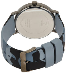 GUESS Mens Quartz Watch, Analog Display and Silicone Strap W1161G1