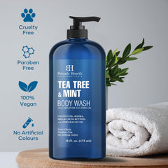 Botanic Hearth Tea Tree Oil Body Wash with Mint
