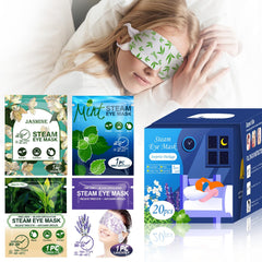 BeMyLady Self Heating Eye Mask for Dark Circles and Puffiness Soothing Headache Relief, Steam Eye Masks for Sleeping,Puffy Eyes,Travel Essentials,Bedroom Accessories (Mixed Pack-20pcs)