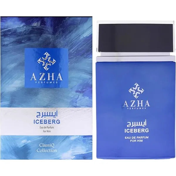 Azha-NATURALLY BEAUTIFUL Classiq Collection Iceberg for Men 3.3 oz EDP Spray