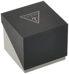 GUESS Mens Quartz Watch, Analog Display and Silicone Strap W1161G1