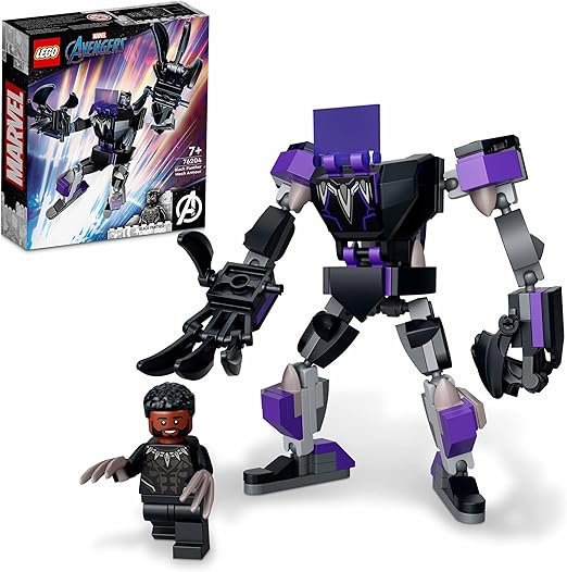 LEGO Marvel Black Panther Mech armour 76204 Building Kit (124 Pieces)