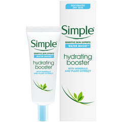 Simple Water Boost Hydrating Booster with Minerals and Plant Extract, Sensitive Skin - 0.85 Ounce