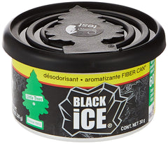 Little Trees Fiber Can-Black Ice Car Air Freshener, Ufc-17855-24