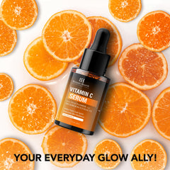 Botanic Hearth 15% Vitamin C Face Serum with Niacinamide, Hyaluronic Acid, Allantoin, Cica, Ferulic Acid & Vitamin E | Targets Dark Spots, Sun Damage, Wrinkles to Brighten & Even Tone Skin| 1fl oz