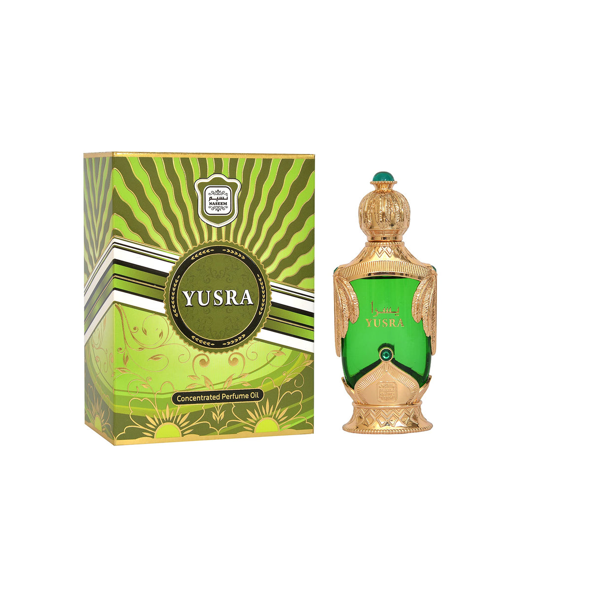 Naseem Perfumes Yusra Perfume Oil | Alcohol-Free | Subtle Tone Eau De Parfum For Men & Women 20 ml