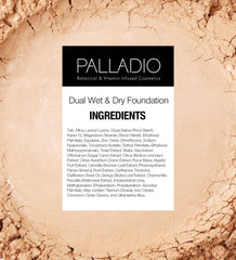 Palladio Dual Wet and Dry Foundation Refill Pan with Sponge, Squalane Infused, Apply Wet for Maximum Coverage or Dry for Light Finishing and Touchup, Minimize Fine Lines, All day Wear (LAUREL NUDE)