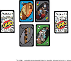 Mattel Games UNO Friends Card Game for Family Night Featuring Tv Show Themed Graphics and a Special Rule for 2-10 Players (Amazon Exclusive)