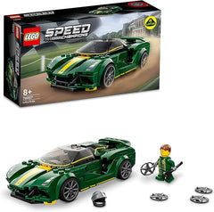 LEGO Speed Champions Lotus Evija 76907 Building Kit (247 Pcs),Multicolor