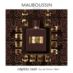 Mauboussin - Pour Lui Cristal Oud 100ml (3.3 Fl Oz) - Eau de Parfum for Men - Oriental Scent