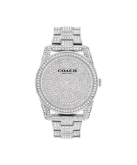 Coach PRESTON Men's Watch, Analog - Stud Silver
