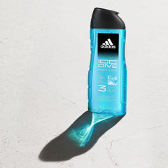 Adidas Ice Dive Shower Gel 400ml (Pack of 2)
