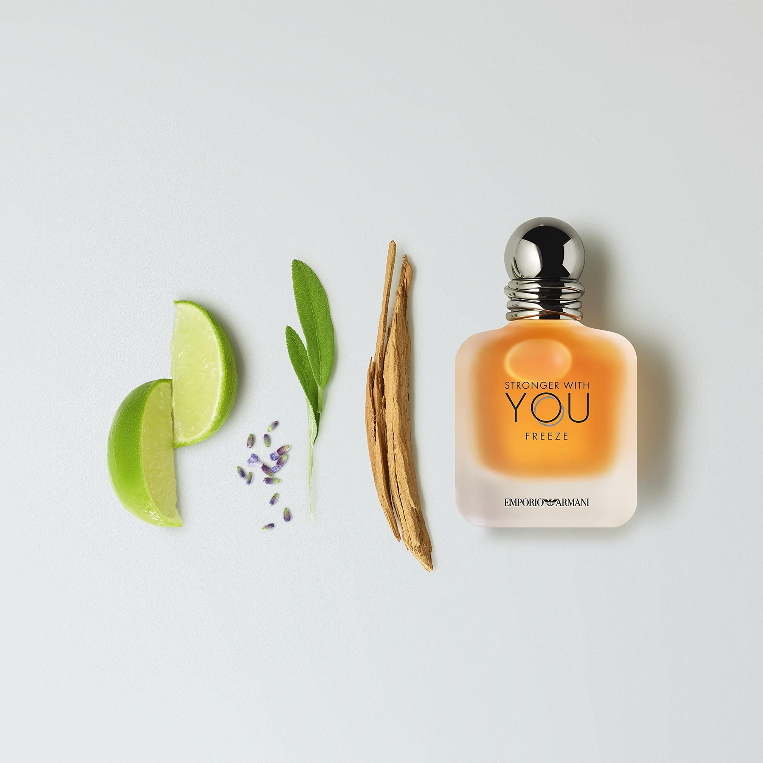 Giorgio Armani Stronger With You Freeze Men's Eau de Toilette, 100 ml