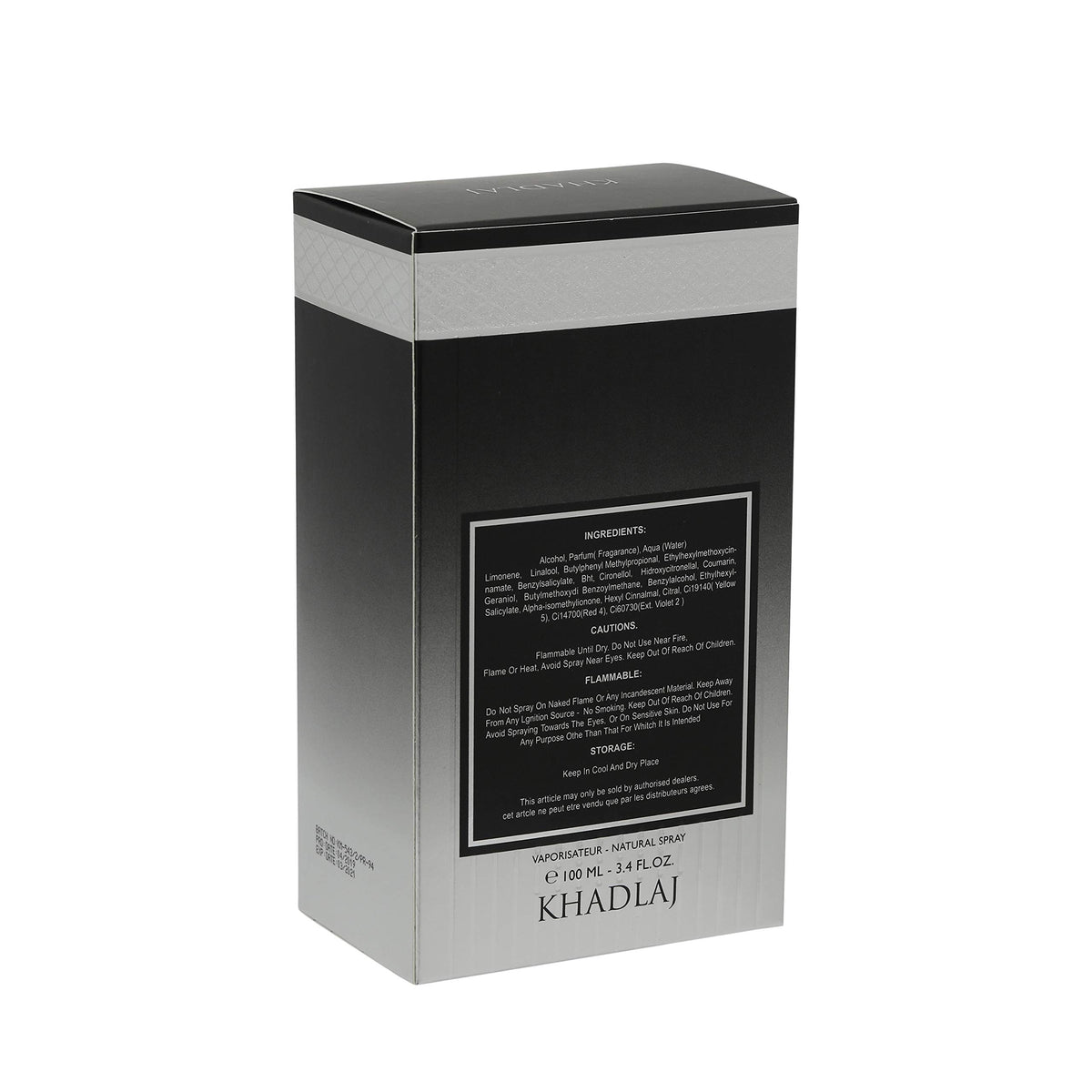 KHADLAJ Pure Musk For Unisex - Eau De Parfum, 100 ml