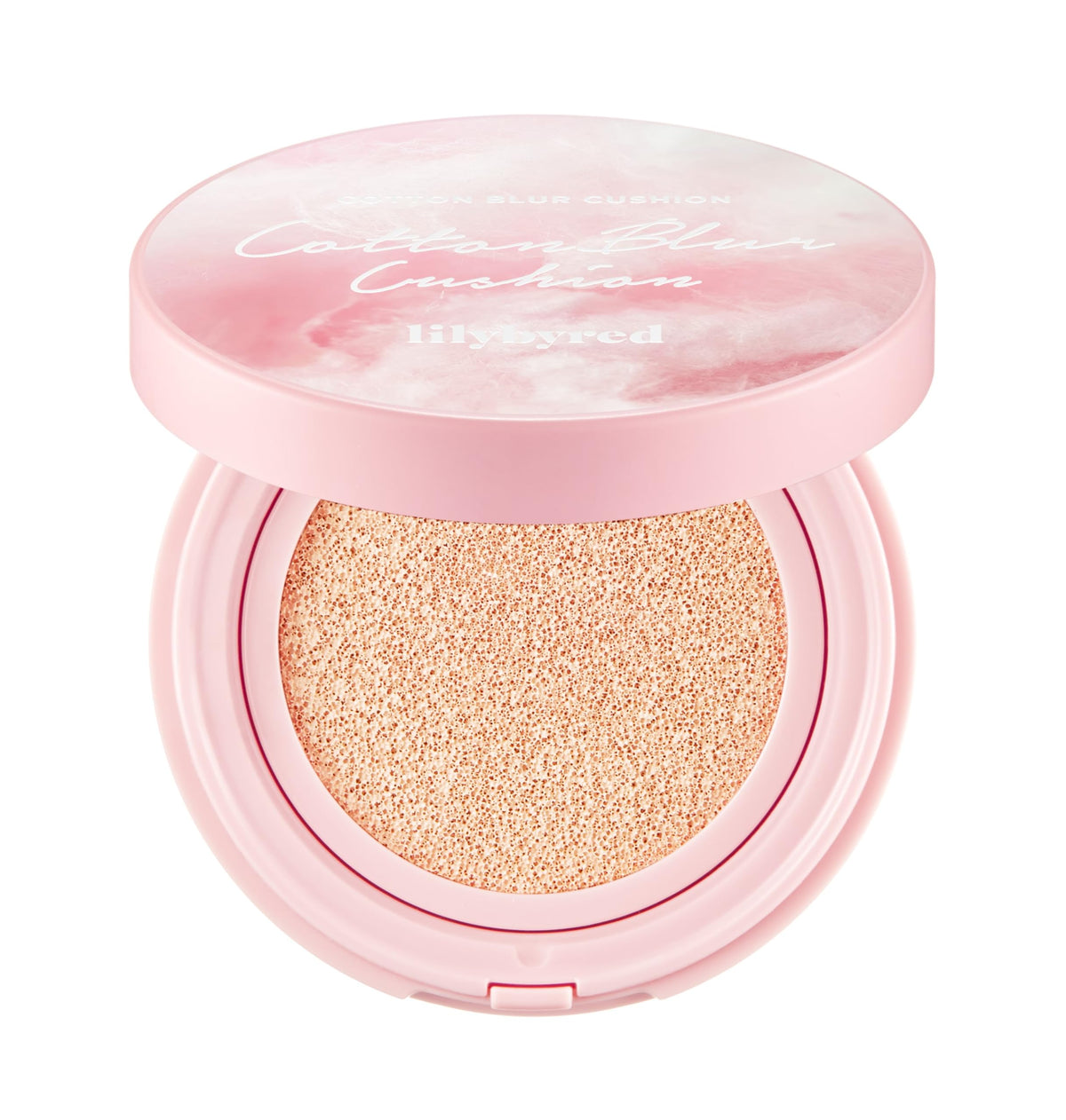 Lilybyred Cotton Blur Cushion SPF50+PA+++ - Skin Cover, Long-Lasting, Powdery Finish for a Flawless Look (19 Pure Cotton)