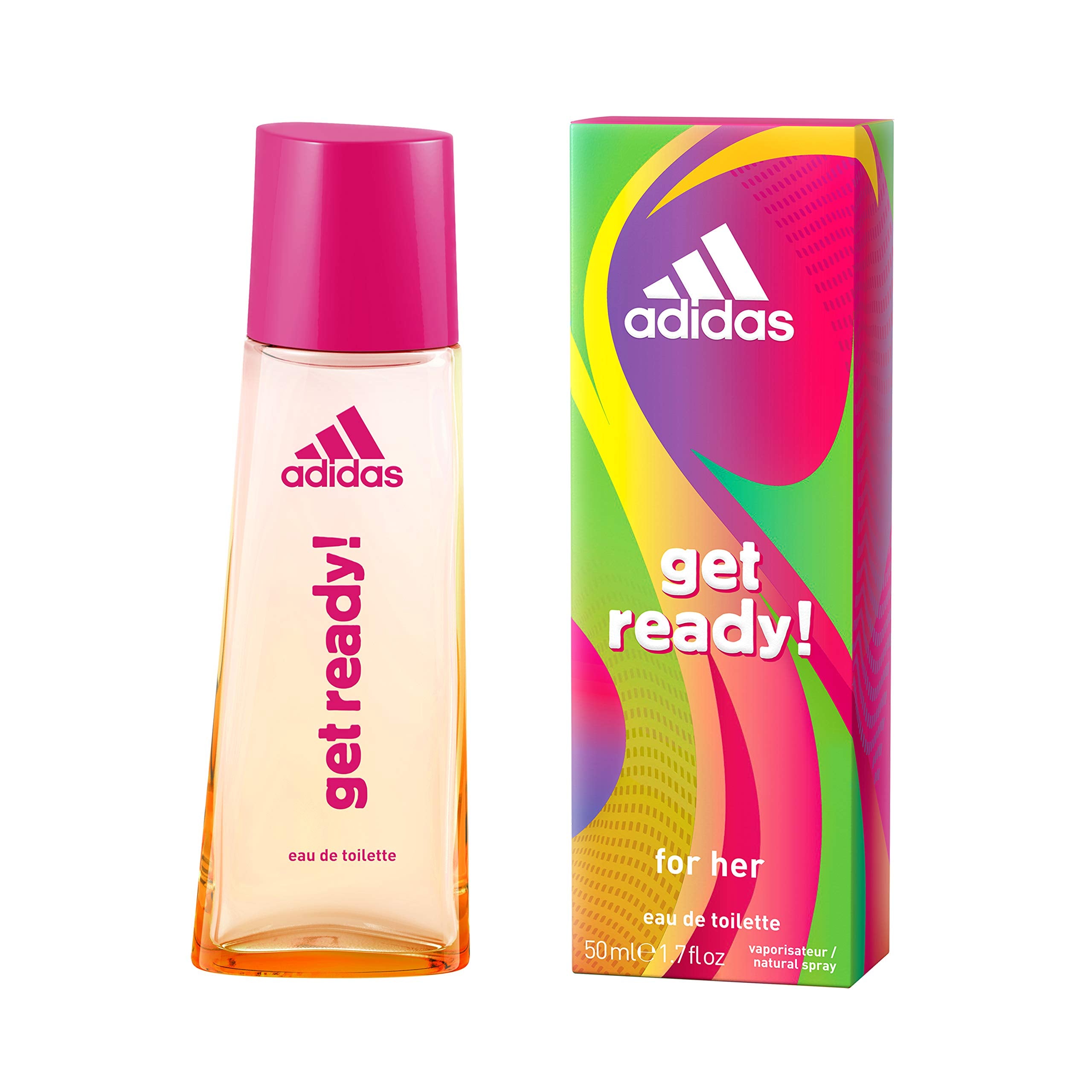 Adidas Get Ready Eau De Toilette For Women 50 Ml