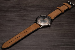 Orient Mens Automatic Watch, Analog Display and Leather Strap FAC08003A0