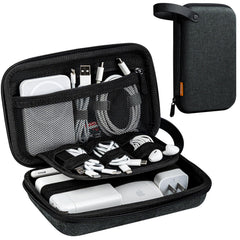 JETech Travel Accessories Organizer Case, Portable Electronic Pouch Gadget Bag for MacBook Power Adapter, Cable, Stylus Pen, SD Card, Charger, Mouse, Power Bank, USB Flash Drive