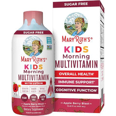 MARYRUTH'S Kids Liquid Morning Multivitamin for Kids, Sugar Free, 15.22oz | Sugar Free