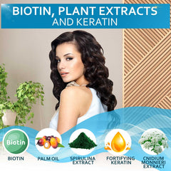 NOXZEMA Biotin Shampoo and Conditioner for Hair Growth